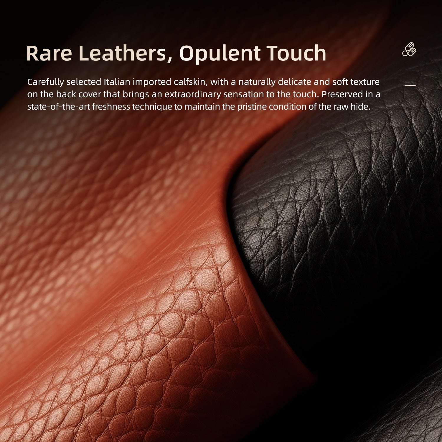 Ivertu Calfskin 5G Phone: Lake Blue Luxury