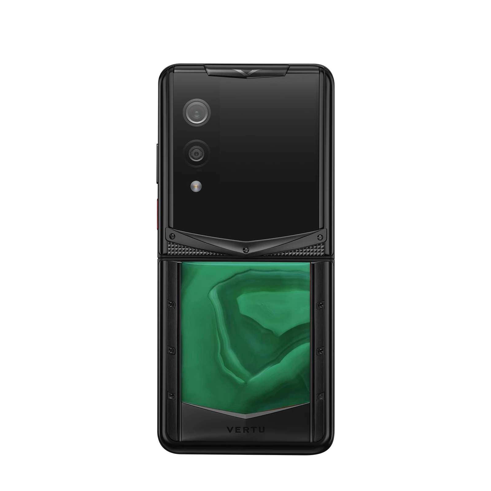 Quantum Flip Agate – Emerald green Gold Iron Black