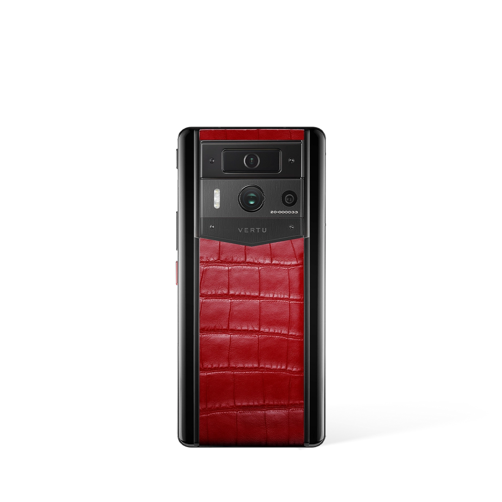 Metavertu Max Alligator Black Ceramic Frame Black Plate