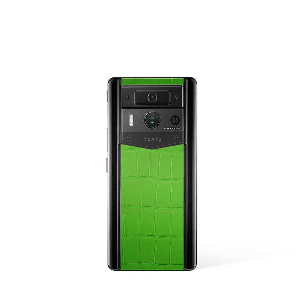 Metavertu Max Alligator Black Ceramic Frame Black Plate