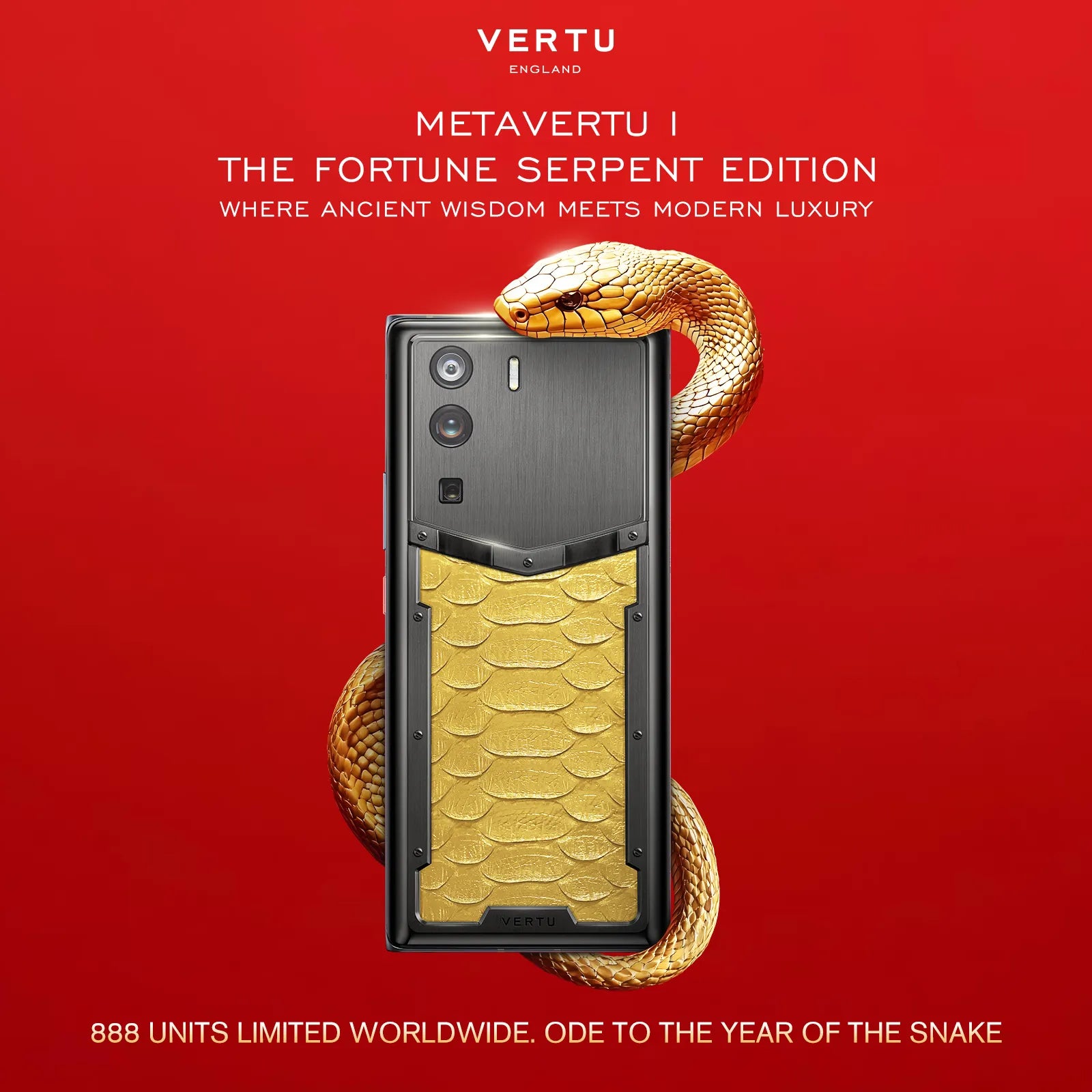 Metavertu 1 Curve Screen The Fortune Serpent Edition – Jade Black