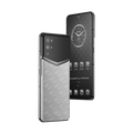 Ivertu Monogram Canvas Leather 5G Phone – White