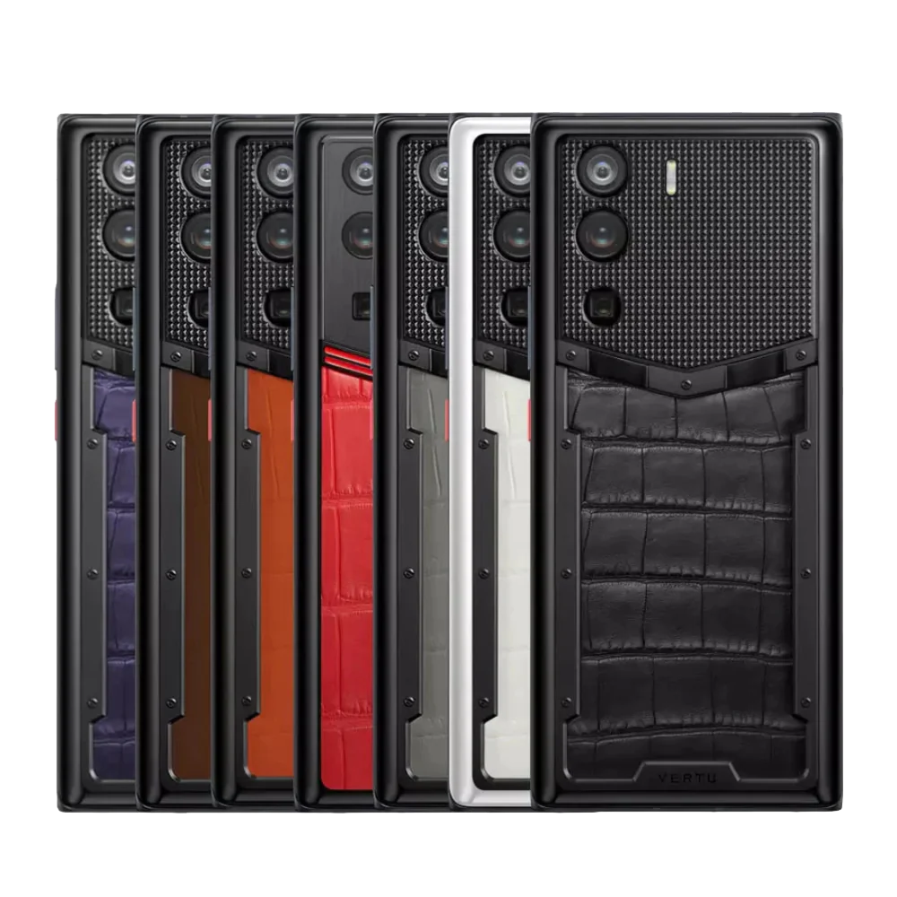 Metavertu 1 Curve Screen Alligator Skin 5G Web3 Phone – Dark Green