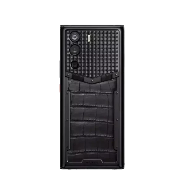 Metavertu 1 Curve Screen Alligator Skin 5G Web3 Phone – Black