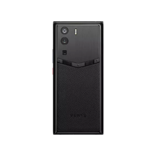Metavertu 1 Curve Screen Frameless Calfskin 5G Web3 Phone – Black