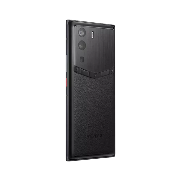 Metavertu 1 Curve Screen Frameless Calfskin 5G Web3 Phone – Black