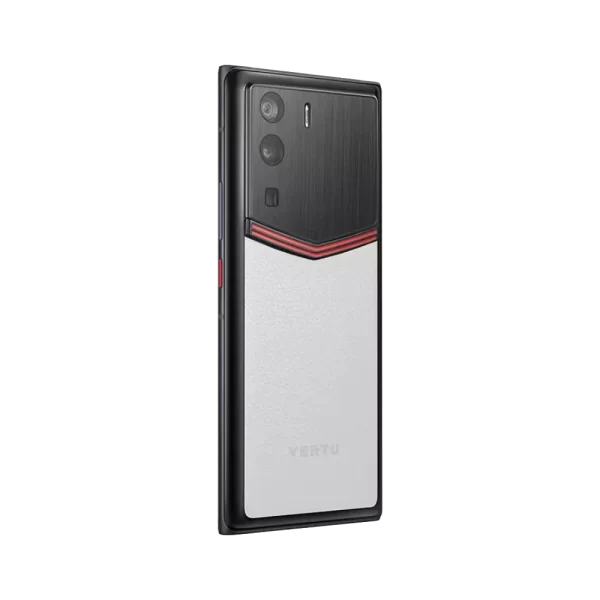 Metavertu 1 Curve Screen Enameled Calfskin 5G Web3 Phone – White
