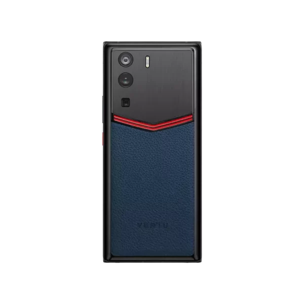 Metavertu 1 Curve Screen Enameled Calfskin 5G Web3 Phone – Blue