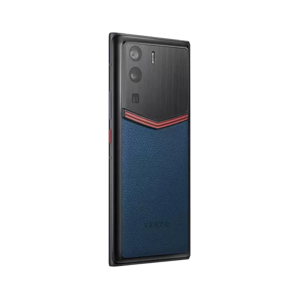 Metavertu 1 Curve Screen Enameled Calfskin 5G Web3 Phone – Blue
