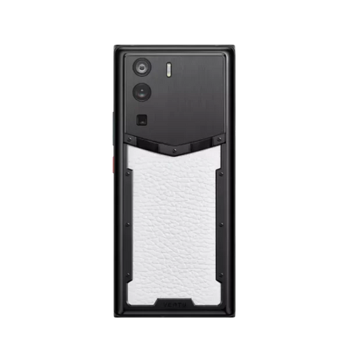 Metavertu 1 Curve Screen Calfskin 5G Web3 Phone – Moon White