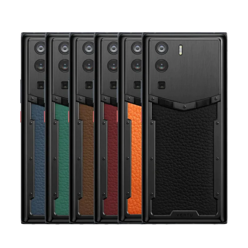 Metavertu 1 Curve Screen Curve Lizard Skin 5G Web3 Phone – Gradient Orange