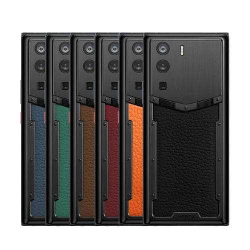 Metavertu 1 Curve Screen Calfskin 5G Web3 Phone – Jade Black
