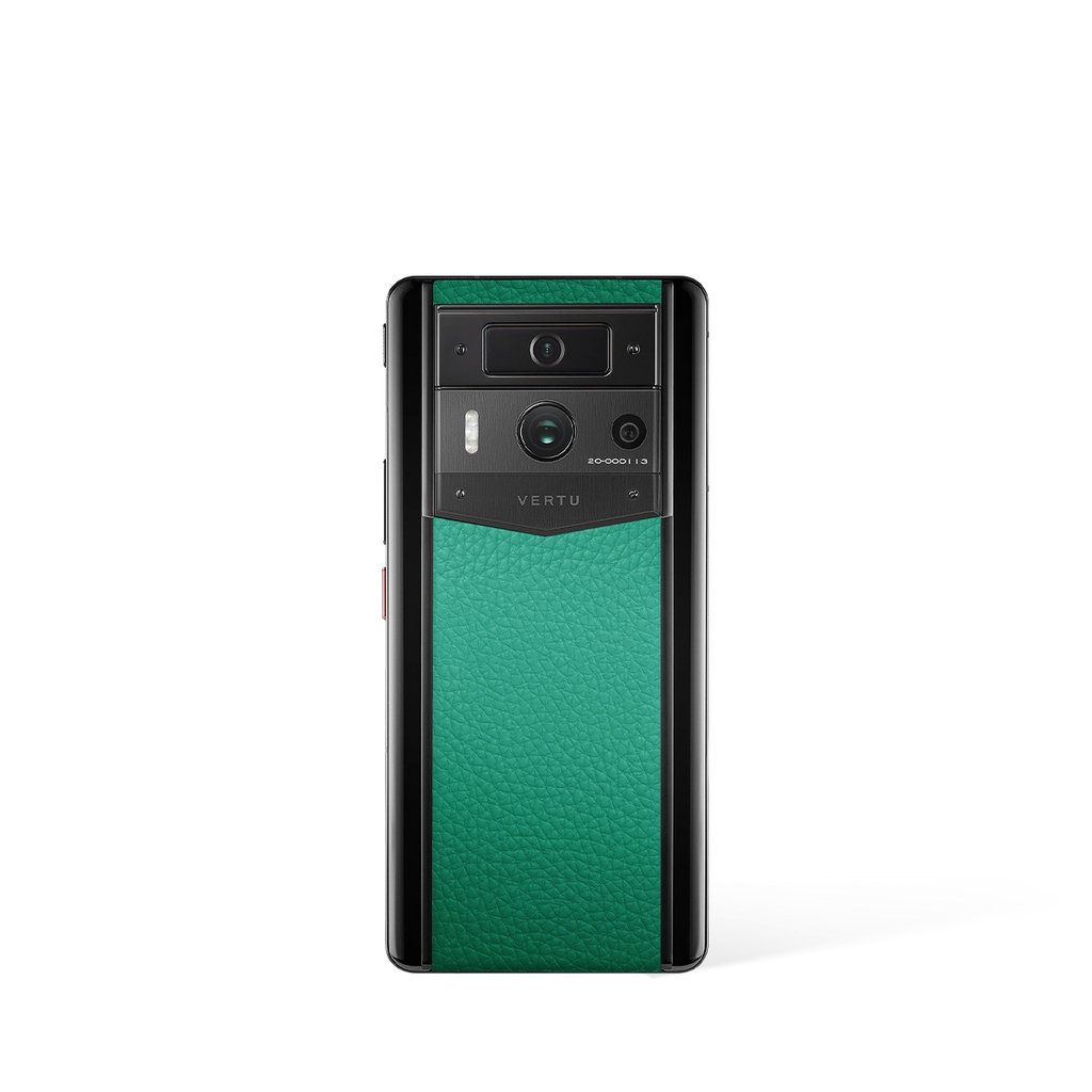 Metavertu Max Calfskin Black Ceramic Frame Black Plate