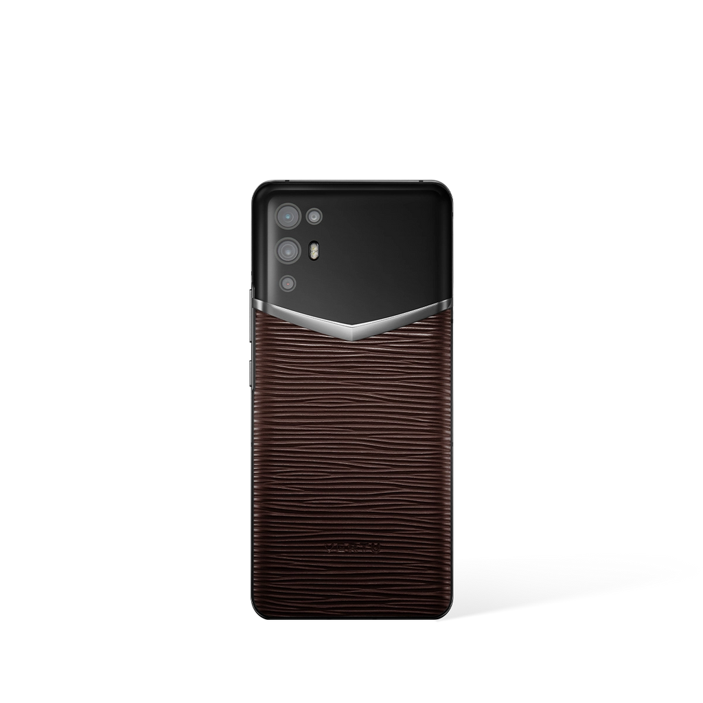 Ivertu Procella Calfskin 5G Phone – Oak Brown