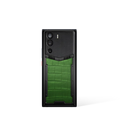 Metavertu 1 Curve Screen Alligator Skin 5G Web3 Phone – Dark Green