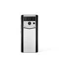 Metavertu Max Alligator Black Ceramic Frame Silver Plate