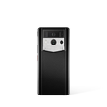 Metavertu Max Calfskin Black Ceramic Frame Silver Plate