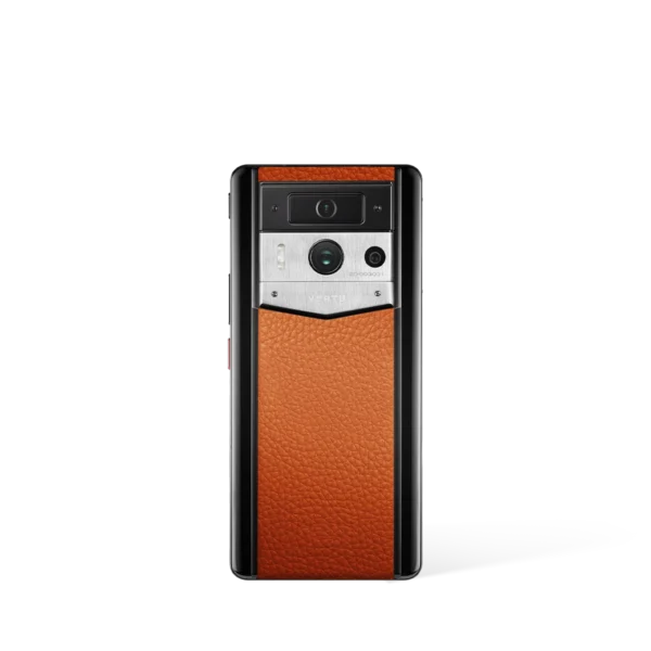 Metavertu Max Calfskin Black Ceramic Frame Silver Plate