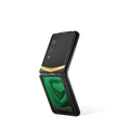 Quantum Flip Agate – Emerald green Gold V