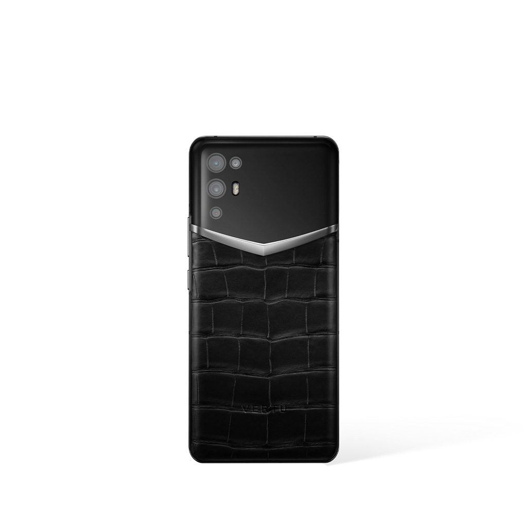 Ivertu Alligator Skin 5G Phone – Iron Black