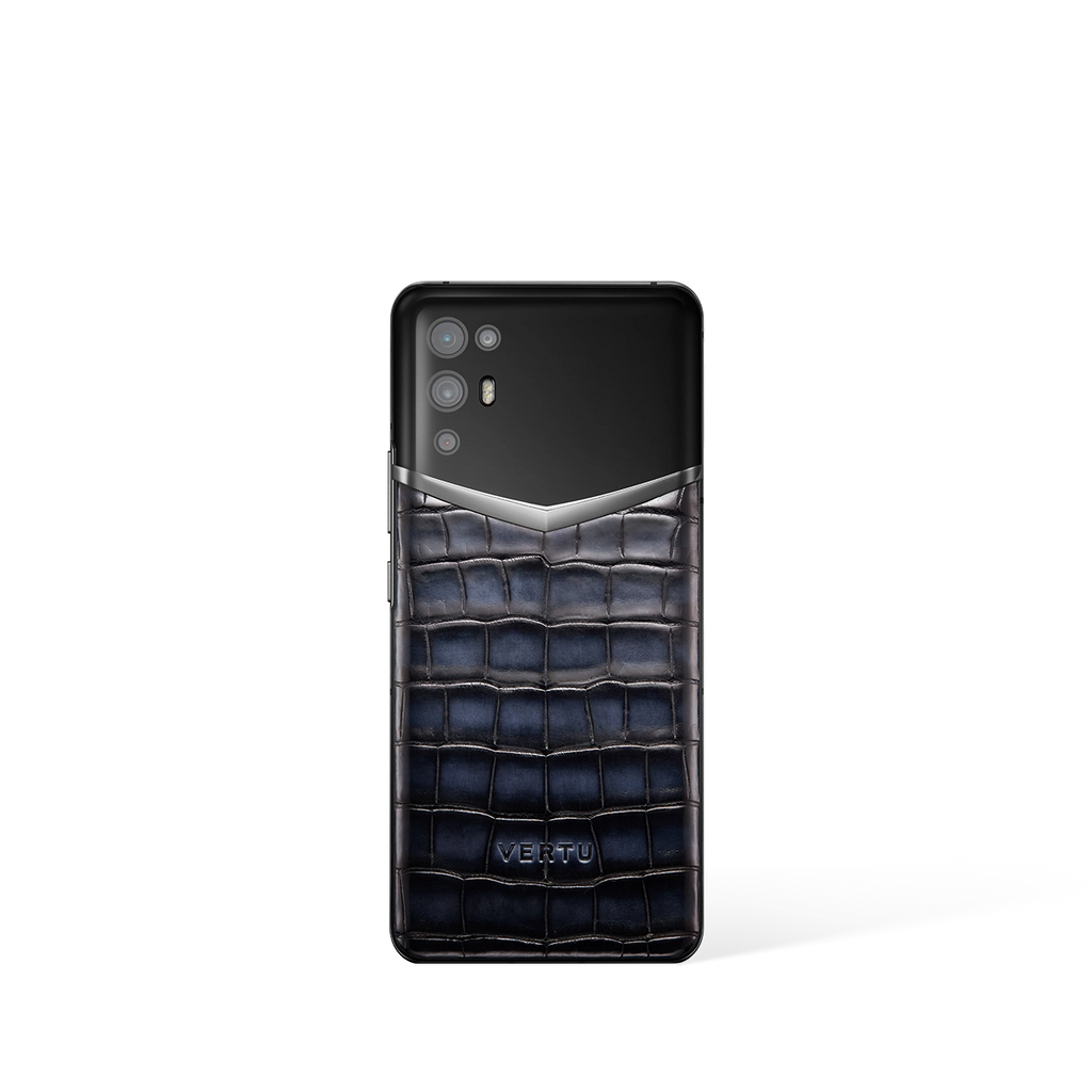 Ivertu Alligator Skin 5G Phone – Classic Pin Soot
