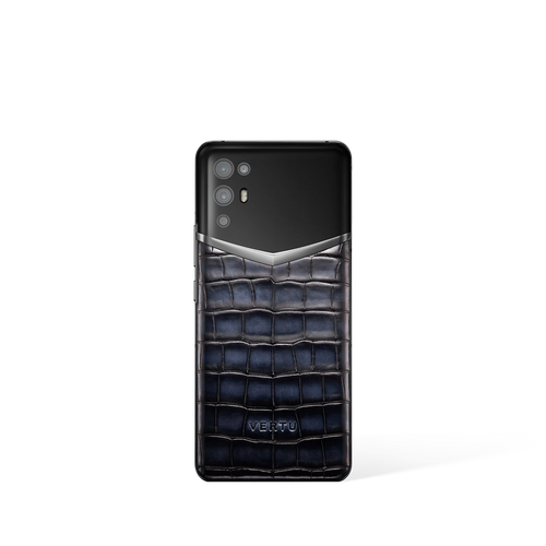 Ivertu Alligator Skin 5G Phone – Classic Pin Soot