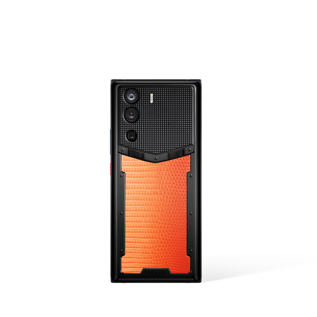 Metavertu 1 Curve Screen Curve Lizard Skin 5G Web3 Phone – Gradient Orange