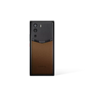 Metavertu 1 Curve Screen Frameless Calfskin 5G Web3 Phone – Brown