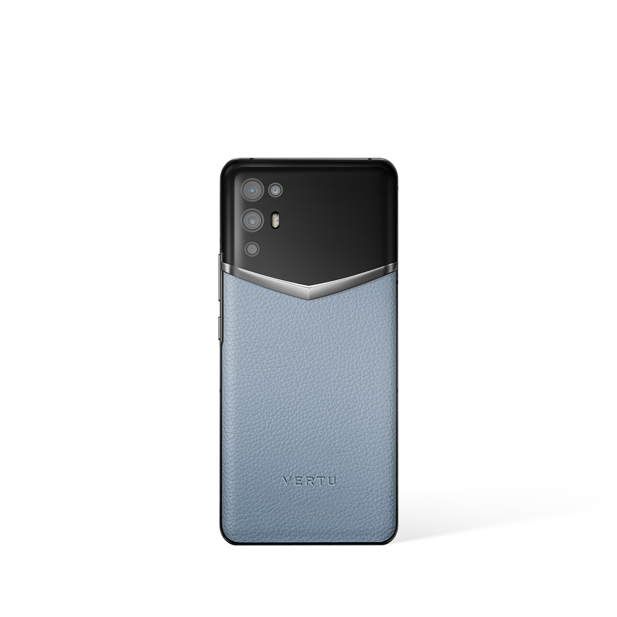 Ivertu Calfskin 5G Phone – Ice Blue