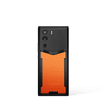 Metavertu 1 Curve Screen Calfskin 5G Web3 Phone – Dawning Orange