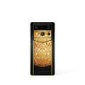 Metavertu Max Alligator Floral Engraved Gold Back