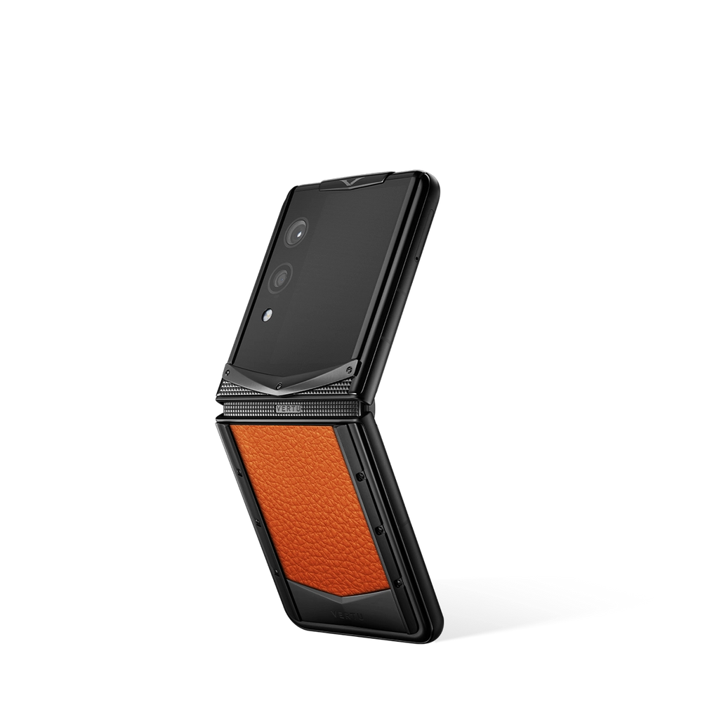 Quantum Flip Calfskin Series – Dawning Orange