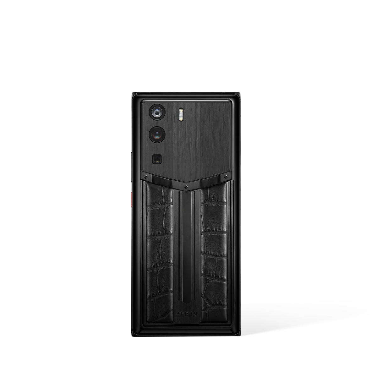 Metavertu 1 Curve Screen Race Track Design Alligator Skin 5G Web3 Phone – Black