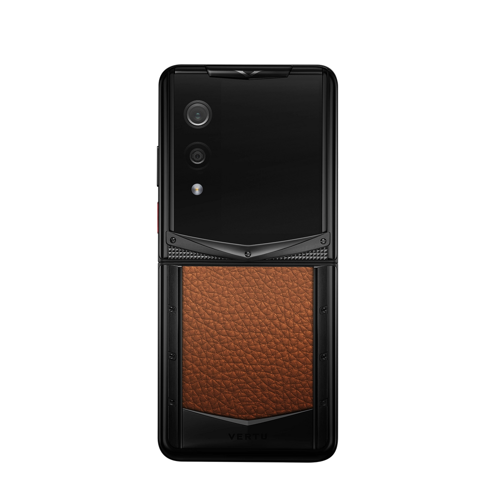 Quantum Flip Calfskin Series – Caramel Brown
