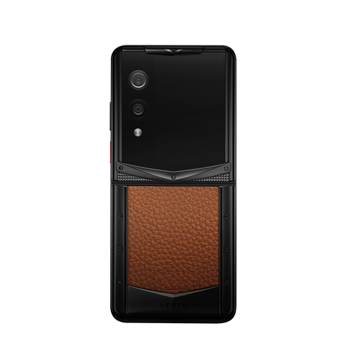 Quantum Flip Calfskin Series – Caramel Brown