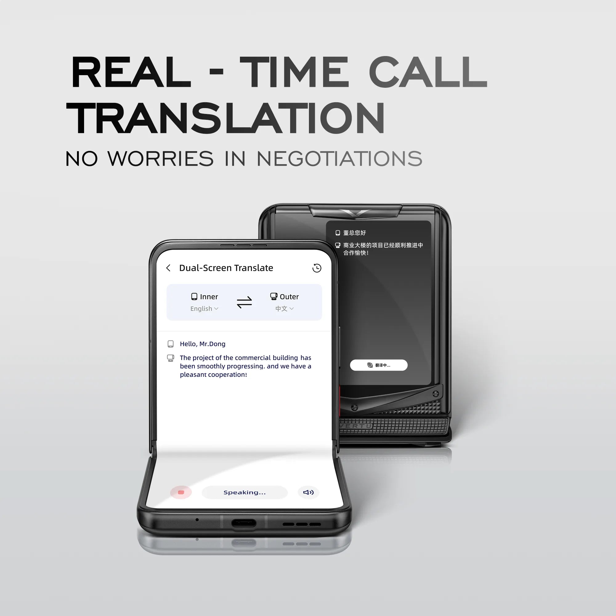 Quantum Flip Calfskin Series – Gentleman Blue