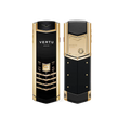 VERTU Signature V Full Gold 4G Phone: Pure Black Luxury